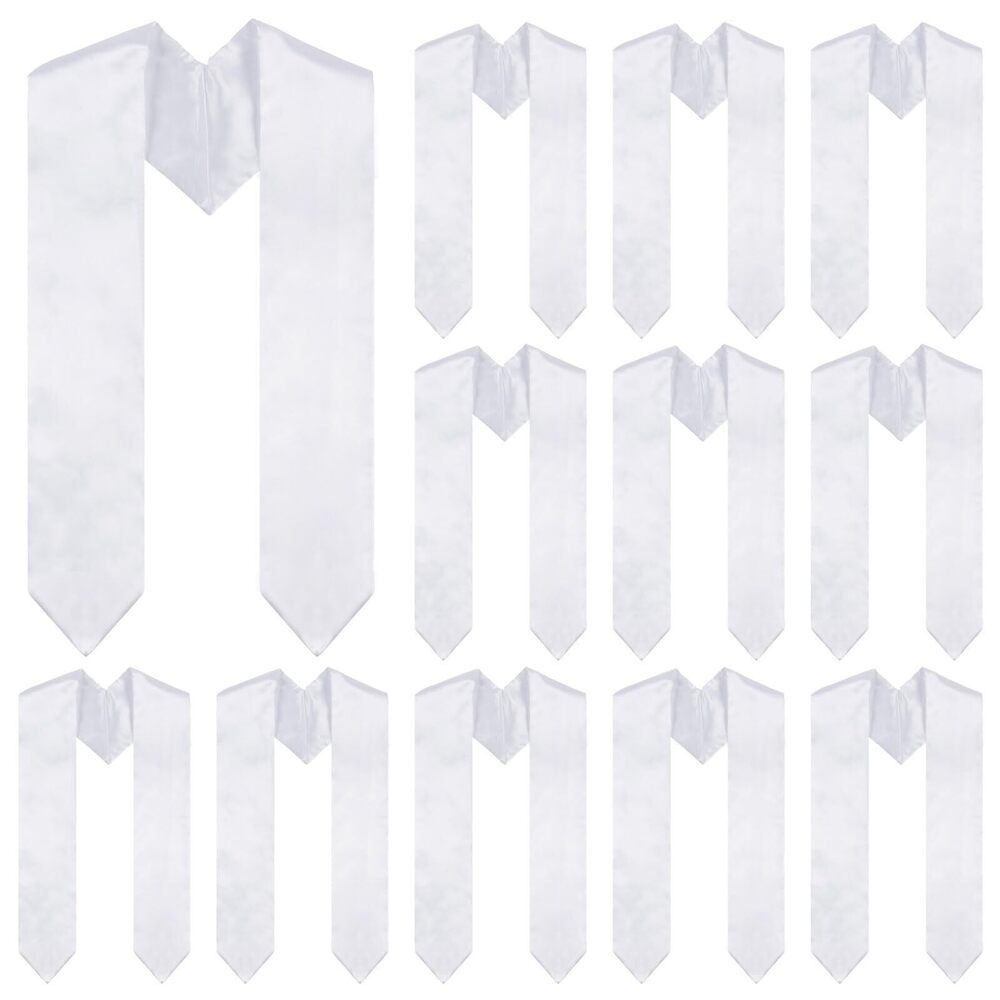 5005 70 Inch Graduation Stoles 2025 Unisex Adult Graduation Sash Plain Grad